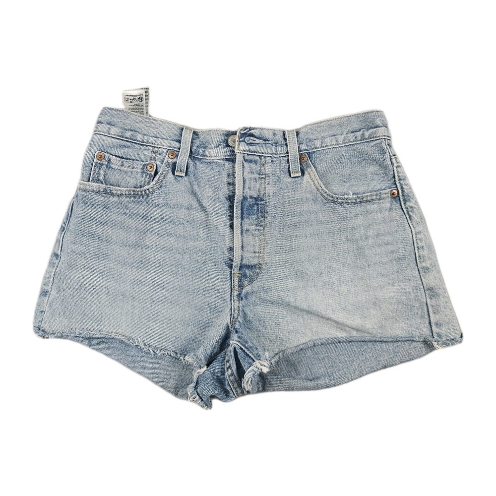 Levi's Light Blue Denim Jean Shorts
